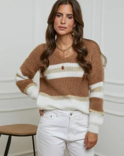 L'Armoire de Suzette Pulls|Pull Anna camel
