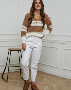 L'Armoire de Suzette Pulls|Pull Anna camel