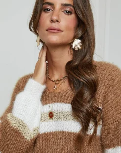 L'Armoire de Suzette Pulls|Pull Anna camel