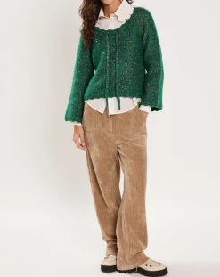 Manoush Pulls|Pull Bonbon vert gazon