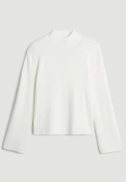 Rodier Pulls|Pull Béryl col montant blanc écru