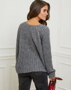 L'Armoire de Suzette Pulls|Pull Camille anthracite