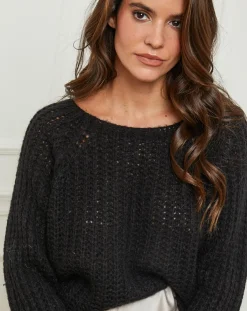L'Armoire de Suzette Pulls|Pull Camille noir