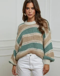L'Armoire de Suzette Pulls|Pull Charlotte menthe