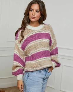 L'Armoire de Suzette Pulls|Pull Charlotte rose