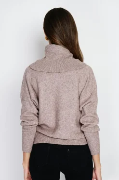 Assuili Pulls|Pull col boule désert