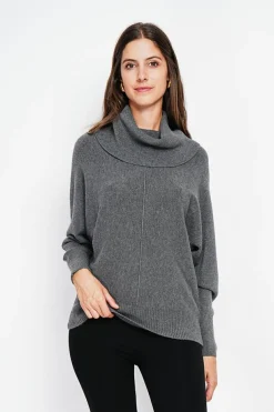 Assuili Pulls|Pull col boule loup