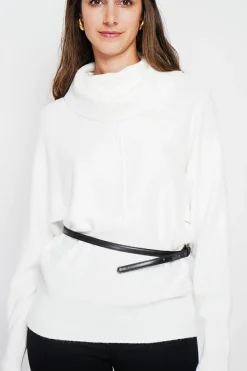 Assuili Sweats|Pull col boule naturel