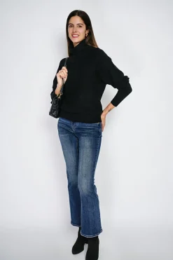 Assuili Sweats|Pull col boule noir