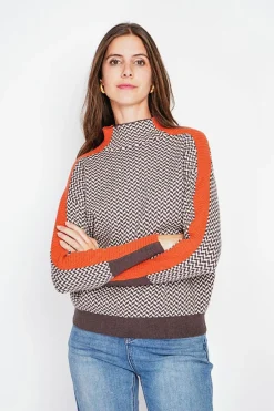 C&Jo Pulls|Pull col montant café