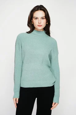 C&Jo Sweats|Pull col montant jade