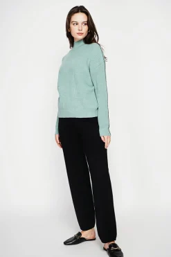 C&Jo Sweats|Pull col montant jade