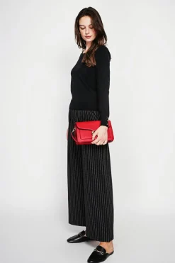 C&Jo Pulls|Pull col rond classique noir