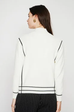 C&Jo Pulls|Pull col roulé montant naturel