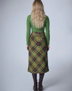 Manoush Pulls|Pull col roulé Petite Côte vert