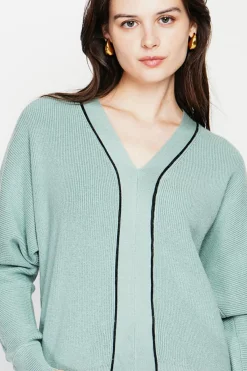 C&Jo Pulls|Pull col V jade