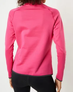 Odlo Pulls|Pull col zippé Ceramicwarm fuchsia