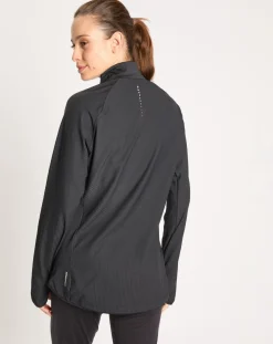 Odlo Pulls|Pull de running 1/2 zip Zeroweight noir