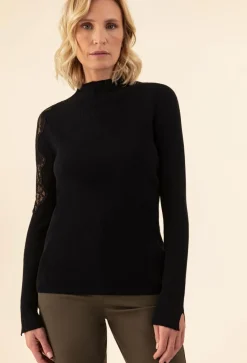 Bleu Blanc Rouge Pulls|Pull Doti noir