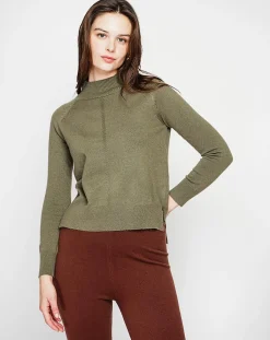 Cachemire & Jo Pulls|Pull Emilie kaki