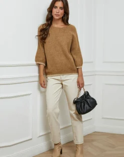 L'Armoire de Suzette Pulls|Pull Emma camel