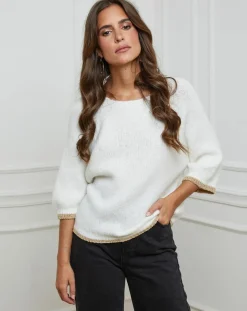 L'Armoire de Suzette Pulls|Pull Emma écru