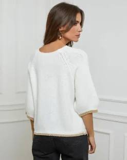 L'Armoire de Suzette Pulls|Pull Emma écru