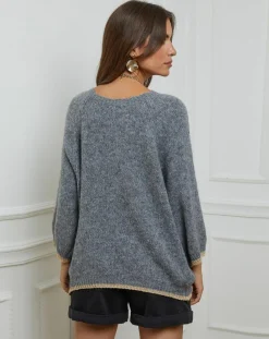L'Armoire de Suzette Pulls|Pull Emma gris