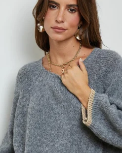 L'Armoire de Suzette Pulls|Pull Emma gris