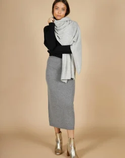 Cashmere Tribu Pulls|Pull en Alpaga & Cachemire Hélène col zippé manches raglan noir