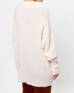 Maison Anje Pulls|Pull en Alpaga & Laine mélangés Lemabillon macaron