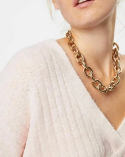 Maison Anje Pulls|Pull en Alpaga & Laine mélangés Lemabillon macaron