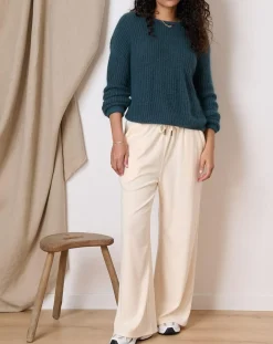 Garance Paris Pulls|Pull en Angora mélangé Kiwi émeraude