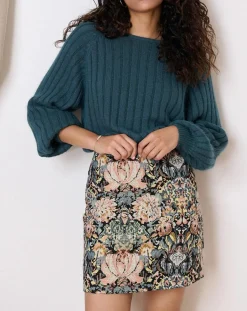 Garance Paris Pulls|Pull en Angora mélangé Timothe émeraude