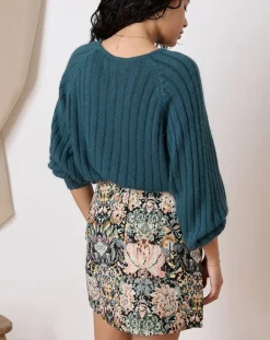 Garance Paris Pulls|Pull en Angora mélangé Timothe émeraude