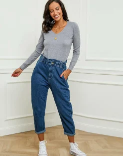 Soft Cashmere Pulls|Pull en Cachemire mélangé Audrey gris