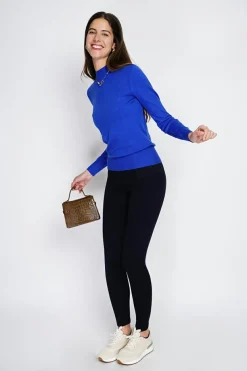 Assuili Pulls|Pull en Cachemire mélangé col montant royal