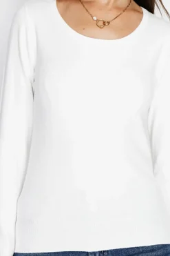 Assuili Pulls|Pull en Cachemire mélangé col rond naturel