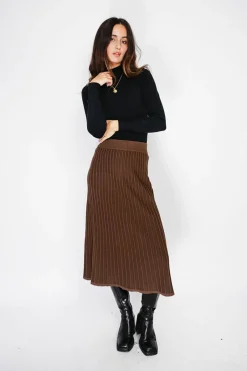 Assuili Pulls|Pull en Cachemire mélangé col montant noir