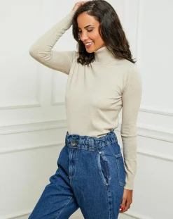 Soft Cashmere Pulls|Pull en Cachemire mélangé Elisa beige