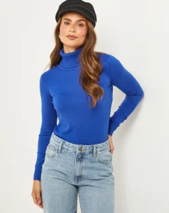 Soft Cashmere Pulls|Pull en Cachemire mélangé Heloise royal