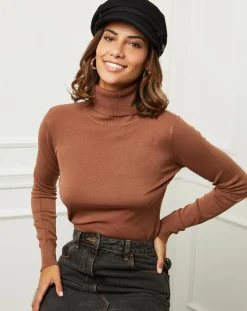 Soft Cashmere Pulls|Pull en Cachemire mélangé Ilyana café