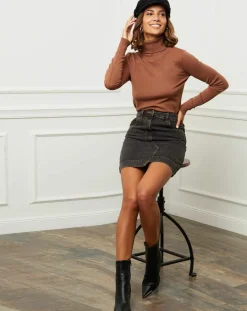 Soft Cashmere Pulls|Pull en Cachemire mélangé Ilyana café