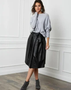 Fleur de cachemire Pulls|Pull en Cachemire mélangé Lena gris clair