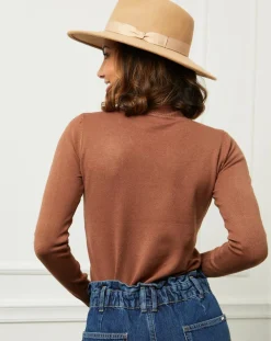Soft Cashmere Pulls|Pull en Cachemire mélangé Louna café