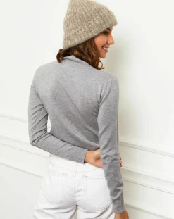 Soft Cashmere Pulls|Pull en Cachemire mélangé Louna gris