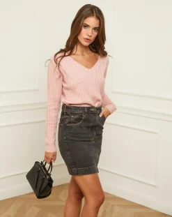 Soft Cashmere Pulls|Pull en Cachemire mélangé Marta rose