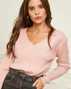 Soft Cashmere Pulls|Pull en Cachemire mélangé Marta rose