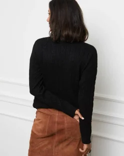 Soft Cashmere Pulls|Pull en Cachemire mélangé Margaux noir