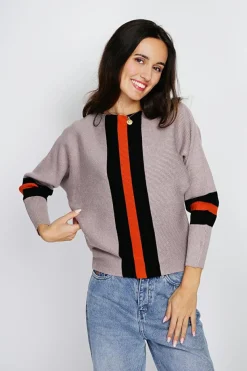 Assuili Pulls|Pull en Cachemire mélangé ras du cou désert